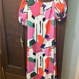 CROSBY by Mollie Burch Vibrant Multicolor Dress